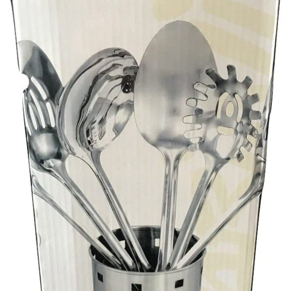 Parini Kitchen Nwb Parini Stainless Steel 7pc Utensil Set Poshmark